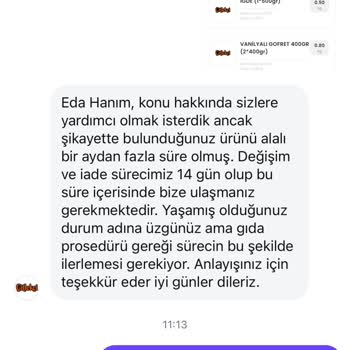 Küflü Ürün Ve Yetersiz Müşteri Desteği Şoku