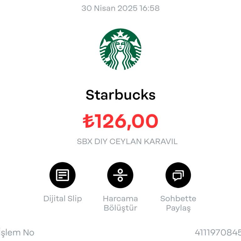 Starbucks Name aufgenommen, aber nie auf dem Becher!