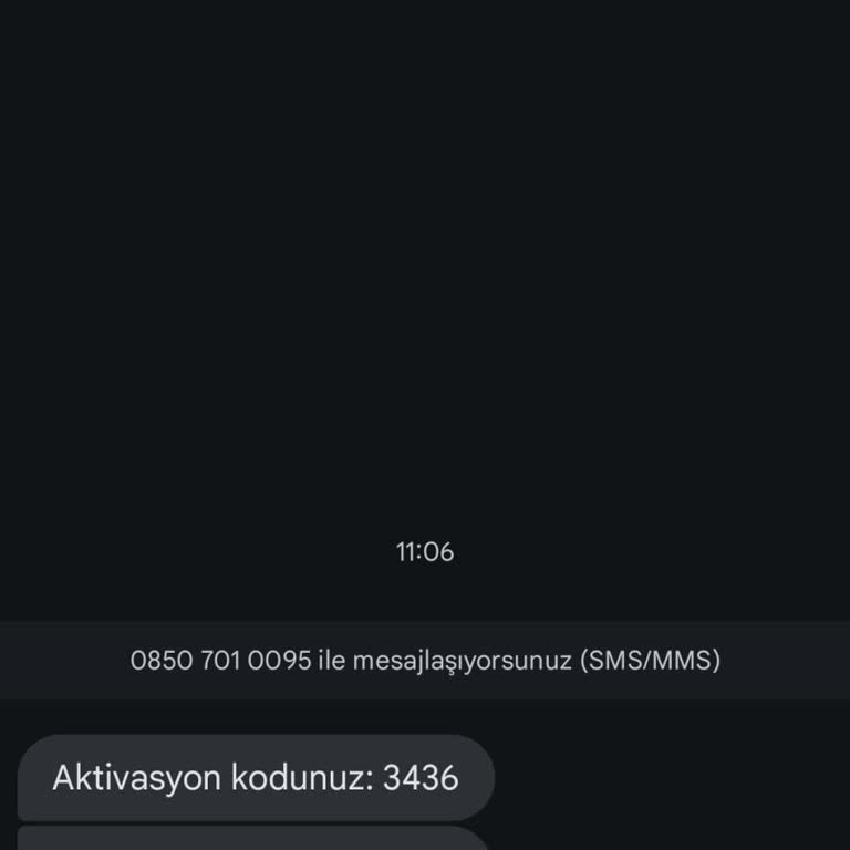 Bilgim Dışında Gelen Aktivasyon Kodlarıyla Hesap Açılması