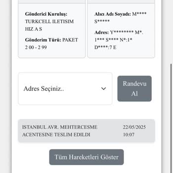 Kuryenet Mehterçeşme Acentesi Kargomu Teslim Etmiyor, Güvensizlik Yaşıyorum
