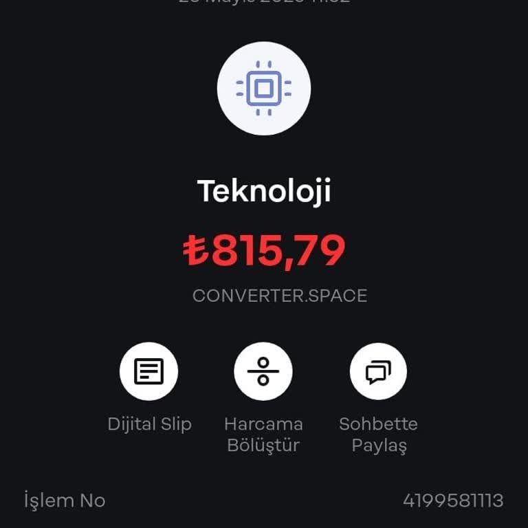 Converter Space Onayım Olmadan Kartımdan Para Çekildi, İptal Edemiyorum