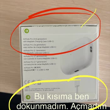 Kutusu Açılmış Airpods Pro 2 Nedeniyle Güven Kaybı Ve İade Talebi