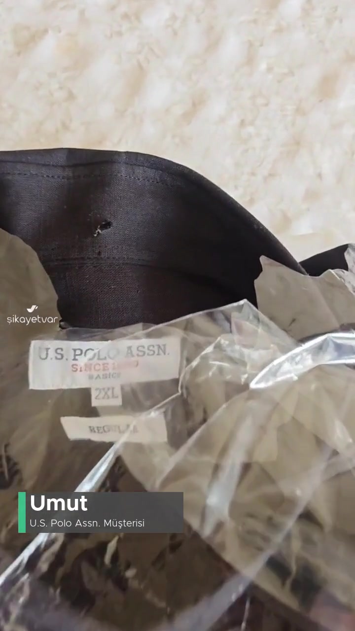 U. S. Polo Assn.  Online Alışverişte Defolu Gömlek! videonun kapak resmi