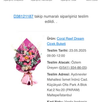 Sipariş Edilen Çiçek İle Teslim Edilen Ürün Arasında Büyük Fark