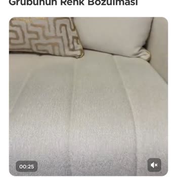 Bellona Veronica Salon Takımında Renk Solması Ve İlgisiz Müşteri Hizmetleri