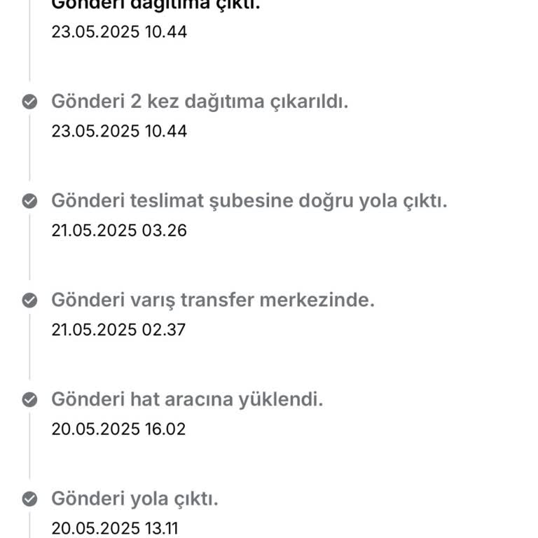 Sürat Kargo Teslimat Gecikmesi Ve Mağduriyet Yaşadım