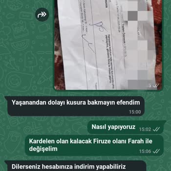 Yanlış Ürün Ve Stok Sorunu: Bayramda Mağduriyet Yaşadım