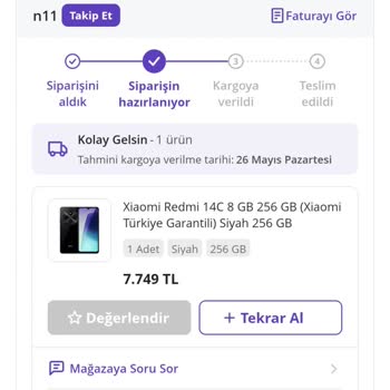 Yanlış Renk Siparişi İptal Edilmiyor, N11 Hesabımı Kapatacağım