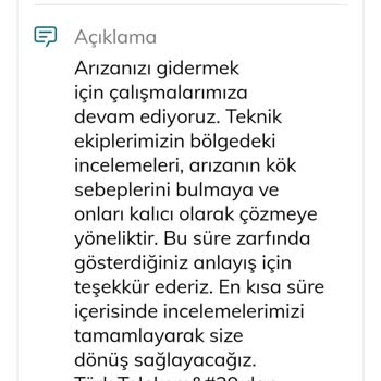 Bir Haftadır Giderilmeyen İnternet Arızası Ve İletişim Eksikliği