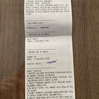 Kombi Tamiri Sonrası Artan Sorunlar Ve Yetersiz Servis Hizmeti