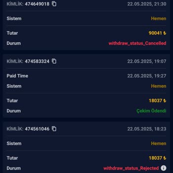 Kazandığım Parayı Ödememek İçin Engellendim