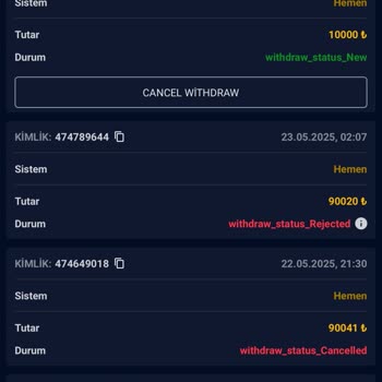 Kazandığım Parayı Ödememek İçin Engellendim