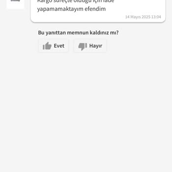 Kargo Kayboldu, İade Ve Satıcı İletişimi Sorunlu