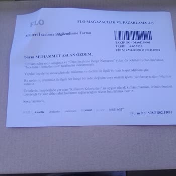FLO Mağazası Ayakkabı İnceleme Talebimi Reddetti