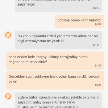 İade Edilmeyen Ürünler Ve Askıya Alınan Hesap Nedeniyle Mağduriyet
