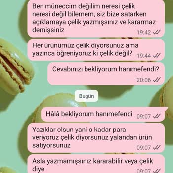 Aldığım Kolyenin Harf Kısmı 1 Haftada Karardı, Garanti Belgesi Çıkmadı