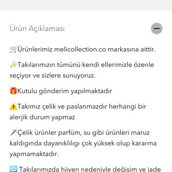 Aldığım Kolyenin Harf Kısmı 1 Haftada Karardı, Garanti Belgesi Çıkmadı