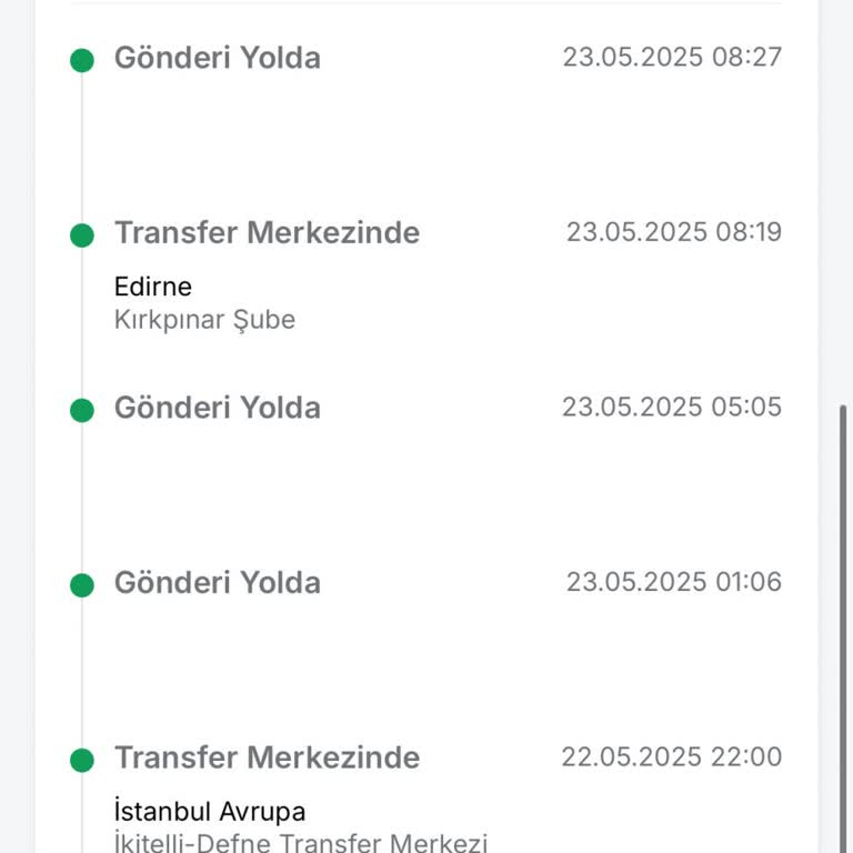 Gıda Ürünü Kargo Sürecinde Gereksiz Yere Dolaşıyor Teslimat Gecikti