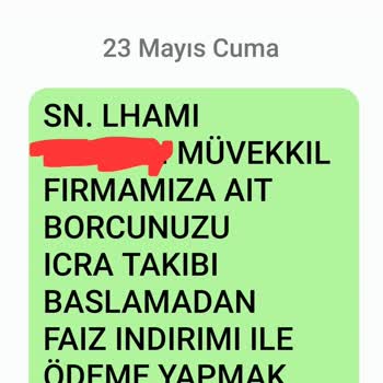 Adıma Düzenlenmeyen Borç Ve Bilgim Dışında Yapılan İşlemler Hakkında Şikayet