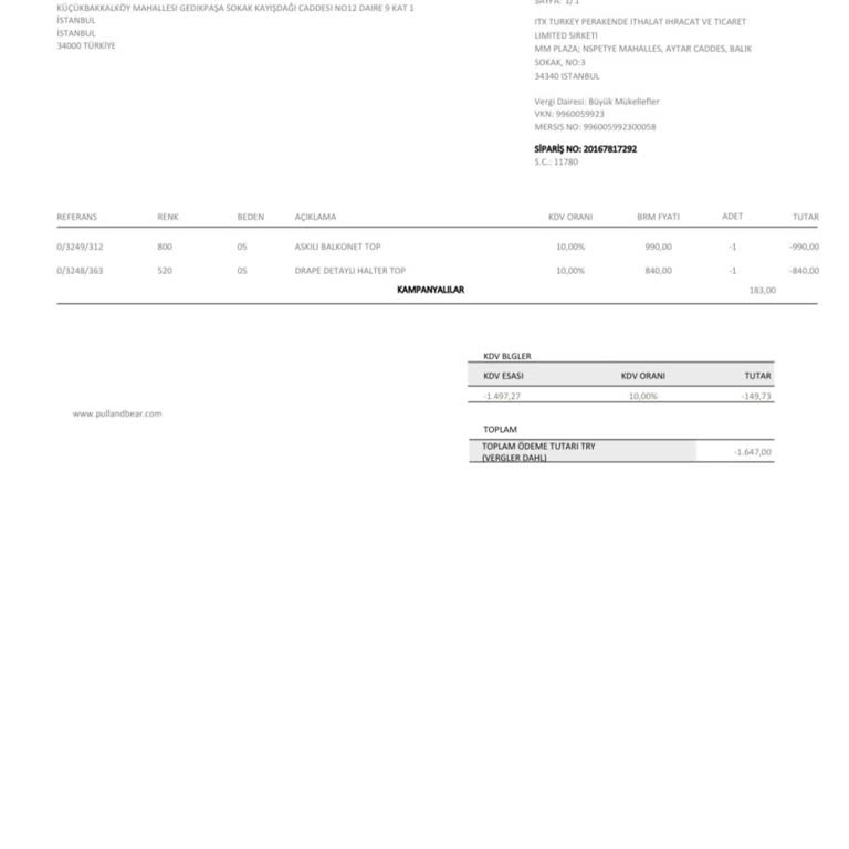 İade Edilen Siparişlerimin Ücreti Hala Hesabıma Yatmadı