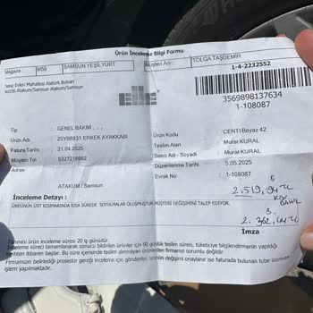 Ayakkabıda Soyulma Ve Yetersiz Garanti Hizmeti Nedeniyle Mağduriyet