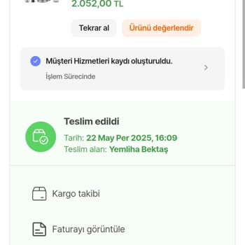 Teslim Edilmeyen Sipariş İçin Yanıltıcı Teslimat Bilgisi Sorunu