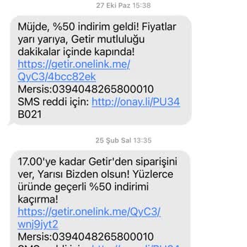 Getir'de Kullanılan İndirim Kodu Uygulanmadı, Sipariş İptali Ve İade Sorunu Yaşadım