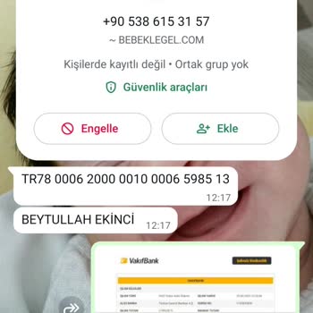 Bebeklegel.com'da Güven Sorunu Ve Para İadesi Problemi