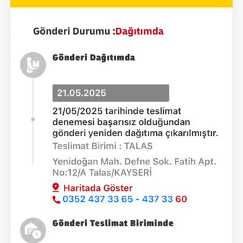 MNG Kargo Teslimat Sorunu Ve Yanıltıcı Bilgilendirme