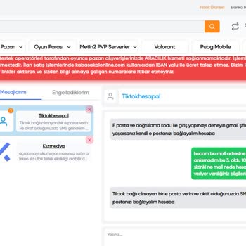 Satın Aldığım Sosyal Medya Hesabı Teslim Edilmedi Ve Destek Alamadım