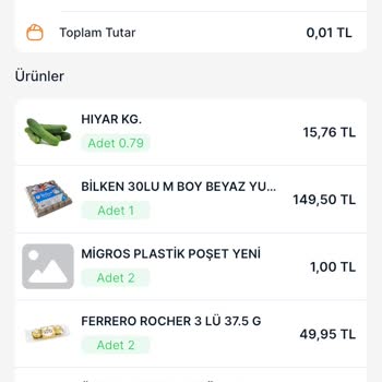 Migros Alışverişimde Hak Ettiğim Puanlar Yüklenmedi Mağdur Edildim