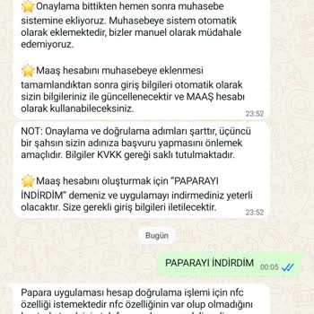 Evde Paketleme İşi Kişisel Bilgilerimin İzinsiz Kullanımına Karşı Endişem Var