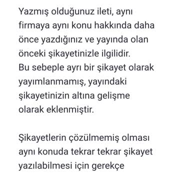 Şikayetleri Sildirip Sorunları Çözmüyorlar