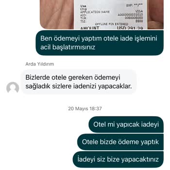 Önceden Ödenen Rezervasyona Rağmen Otele Alınmadık, Mağdur Olduk