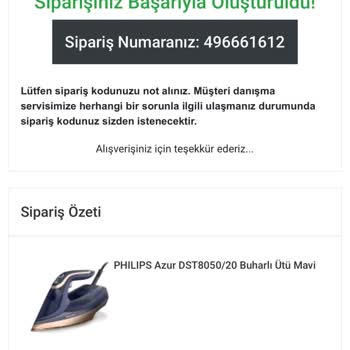 Gönderilmeyen Siparişin Ücret İadesi Yapılmadı