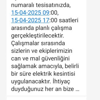 Planlı Elektrik Kesintilerinde Bilgilendirme Eksikliği Ve Mağduriyet