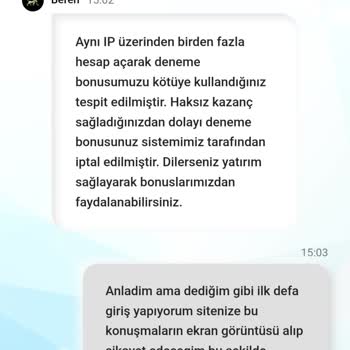 Kazandığım Tutar Haksız Yere Sıfırlandı, Mağdur Edildim