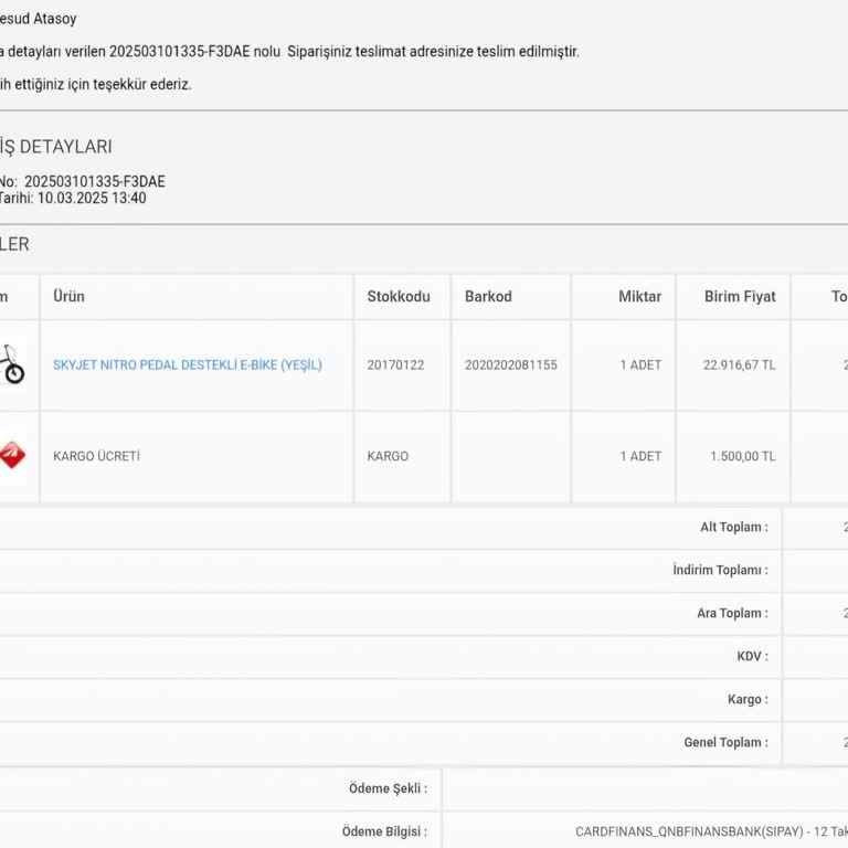 Elektrikli Bisikletin Direksiyonu Kırıldı, Servisten Destek Alamadım