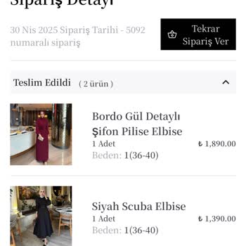 Defolu Elbise Teslimatı Ve İade Sorunu: Mağduriyetim Giderilmiyor