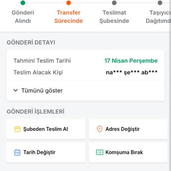 Kargom 1.5 Aydır Kayıp Ne Paramı Ne Ürünümü Alabildim