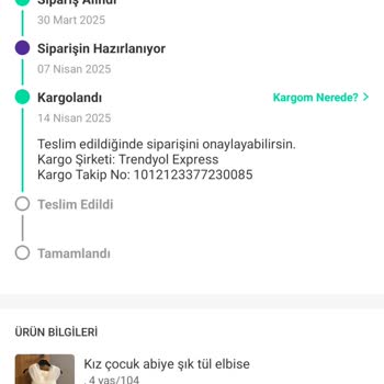 Kargom 1.5 Aydır Kayıp Ne Paramı Ne Ürünümü Alabildim