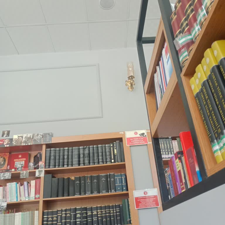 Kütüphane Görevlilerinin Yüksek Sesle Konuşması Ders Çalışmayı Engelliyor