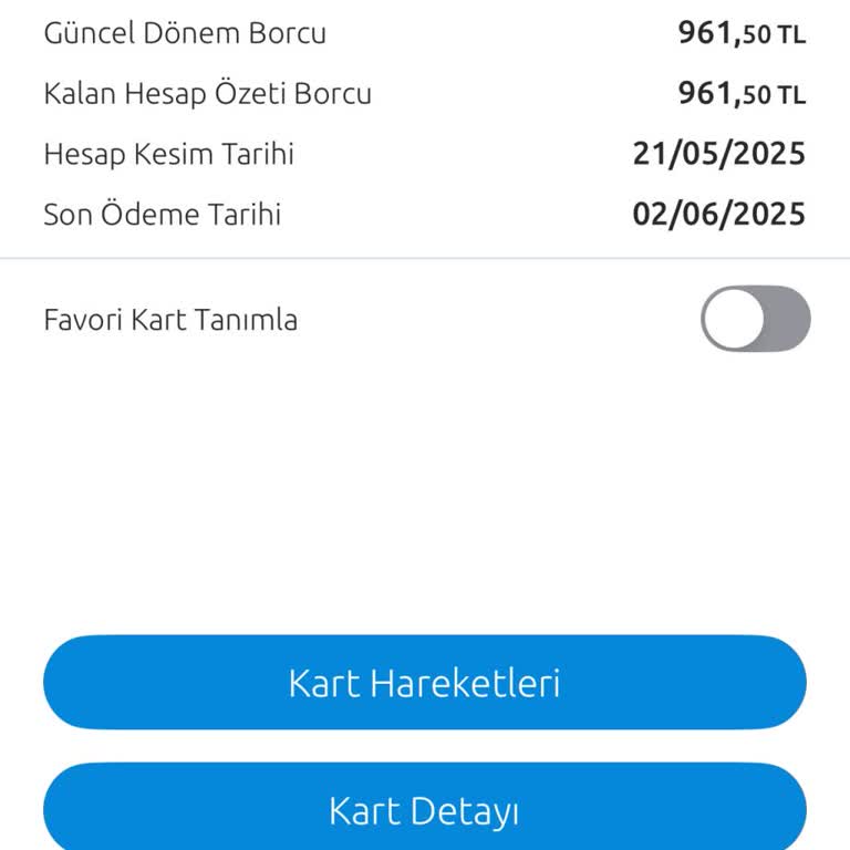 Kullanmadığım Kredi Kartı İçin Yıllık Ücret Alınması Hakkında Şikayet