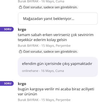 N11'den Aldığım Ürün Bir Türlü Kargoya Verilmiyor Ve Bilgilendirme Eksikliği Var