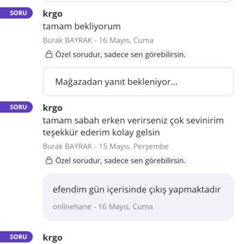 N11'den Aldığım Ürün Bir Türlü Kargoya Verilmiyor Ve Bilgilendirme Eksikliği Var