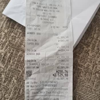 Aldığım Sütyenler Hem Sağlığımı Hem Moralimi Bozdu