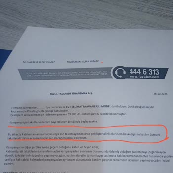 Çekilişte Kazanmama Rağmen Organizasyon Ücretinde Mağduriyet Yaşıyorum