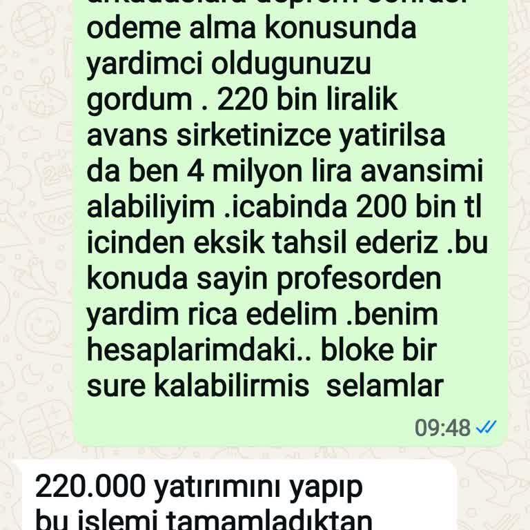 Yatırım Sonrası Ödeme Talebim Karşılanmadı Kimlik Bilgilerim Alındı