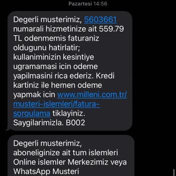 Yanlış Müşteri Numarasıyla Fatura Ödemesi: Başkasının Faturası Adıma Çıktı