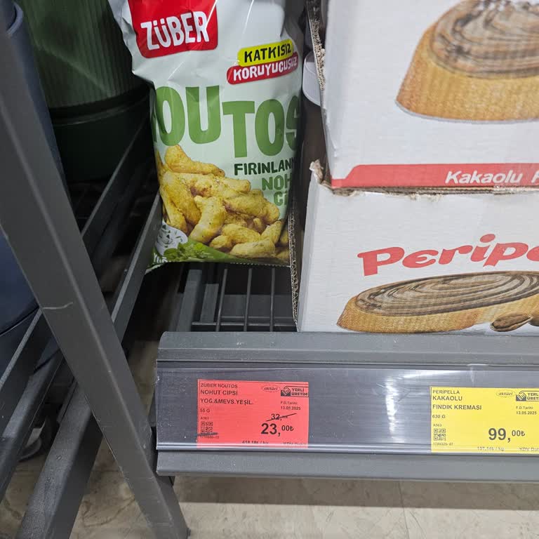 BİM'de Züber Cips Fiyat Etiketi Ve Kasa Farkı Mağduriyeti